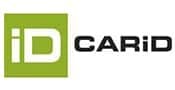 The image shows the CARiD logo, with a green square containing a white lowercase â€œiâ€ and an uppercase â€œDâ€ next to the word â€œCARiDâ€ written in black, bold, uppercase and lowercase letters.